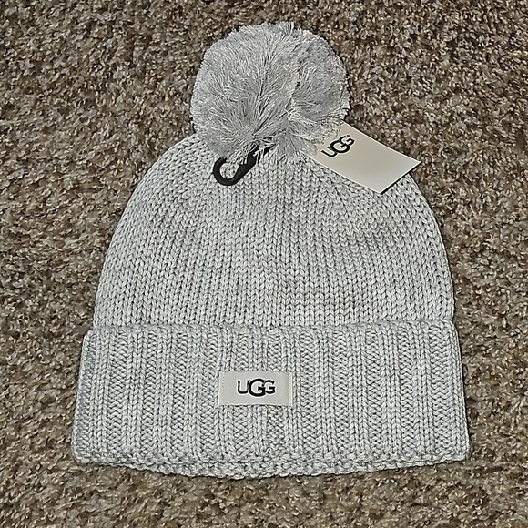 UGG Cuff Hat with Pom